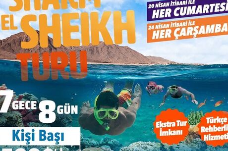 ANKARA ÇIKIŞLI SHARM EL SHEIKH TURU